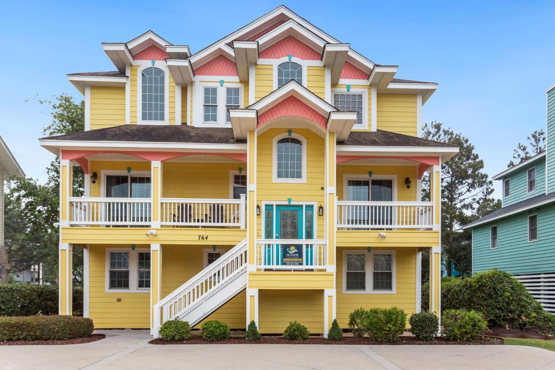 1661 Crown Jewel 10 Min Walk To Beach Corolla Esterno foto